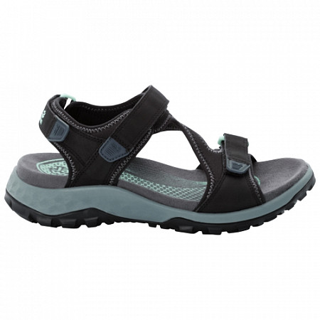 Сандалии женские Jack Wolfskin Rocky Path Sandal W black / grey