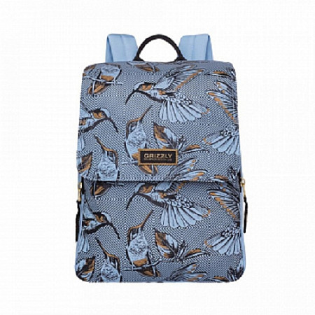 На картинке изображен Рюкзак школьный GRIZZLY RD-831-1 /4 light blue Рюкзак школьный GRIZZLY RD-831-1 /4 light blue