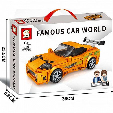 Конструктор UniToys Famous Car World (5116)