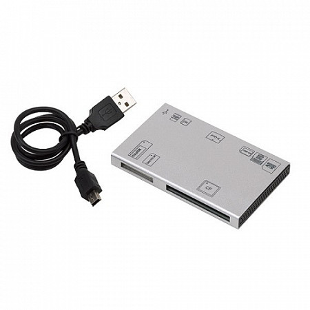 USB картридер silver T1103020