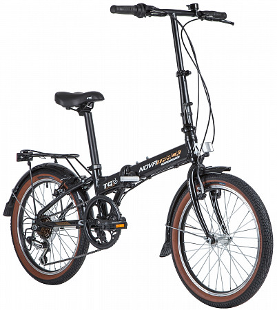 Велосипед Novatrack TG-20 20" (2020) 20FATG6SV.BK20 black