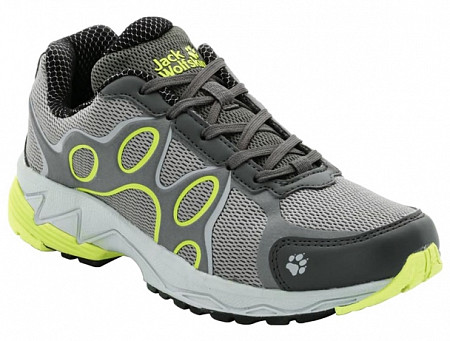 На картинке изображен Полуботинки Jack Wolfskin Venture Trail Low W grey Полуботинки Jack Wolfskin Venture Trail Low W grey