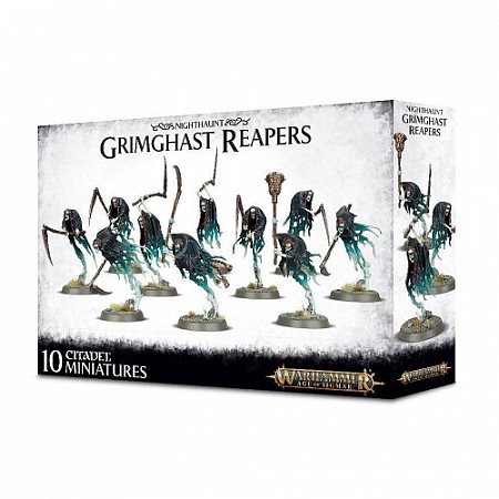 На картинке изображен Фигурки Games Workshop Warhammer: Nighthaunt Grimghast Reapers 91-26 Фигурки Games Workshop Warhammer: Nighthaunt Grimghast Reapers 91-26