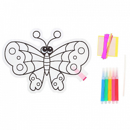 Раскраска надувная Bradex Бабочка DE 0219