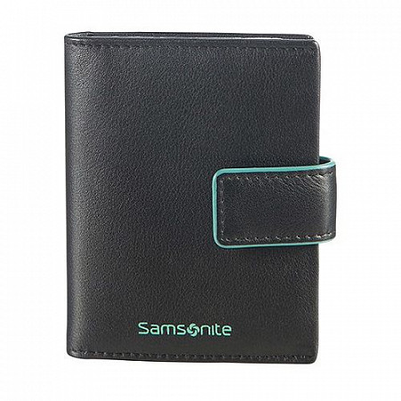 На картинке изображен Визитница Samsonite Card holder CC7-19721 Black Визитница Samsonite Card holder CC7-19721 Black