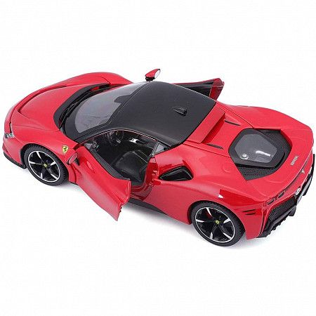 Коллекционная машина Bburago 1:24 Ferrari SF90 Stradale (18-26028) red