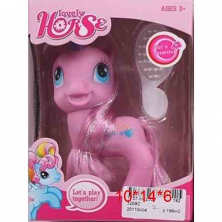 Кукла Ausini Пони с аксессуарами ZH41 pink
