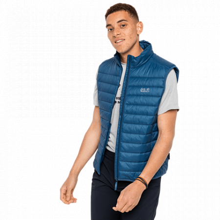 Жилет мужский Jack Wolfskin Jwp Vest M indigo blue