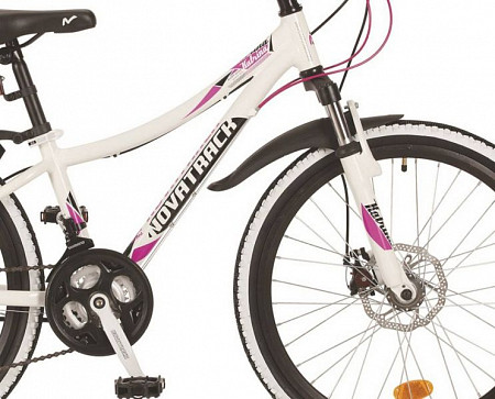 Велосипед Novatrack Katrina 24" (2017) White