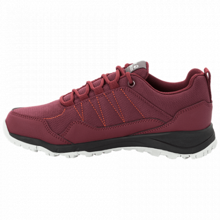 Полуботинки женские Jack Wolfskin Maze Texapore Low W burgundy / phantom