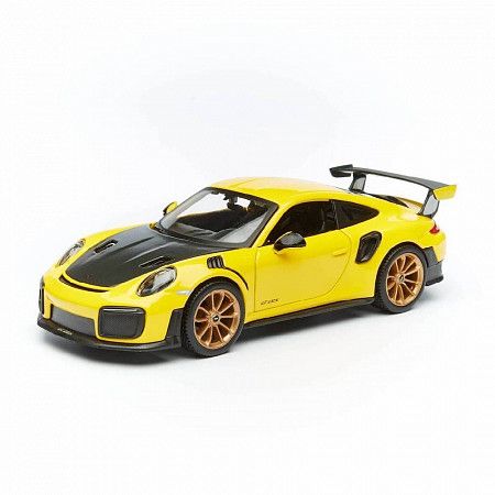 Масштабная модель автомобиля Maisto 1:24 Порше 911 GT2 RS (31523) yellow