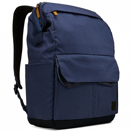На картинке изображен Рюкзак для ноутбука Case Logic LoDo 14" LODP114DBL Dark Blue (3203175) Рюкзак для ноутбука Case Logic LoDo 14" LODP114DBL Dark Blue (3203175)