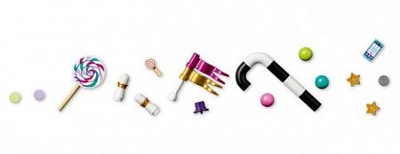 Конструктор LEGO Friends "Волшебное колесо обозрения и горка" 41689