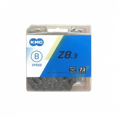 Цепь KMC Z8.3, 8 ск., 1/2X3/32"Х114 grey ZTB19400