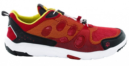 На картинке изображен Полуботинки Jack Wolfskin Monterey Air Low M red Полуботинки Jack Wolfskin Monterey Air Low M red