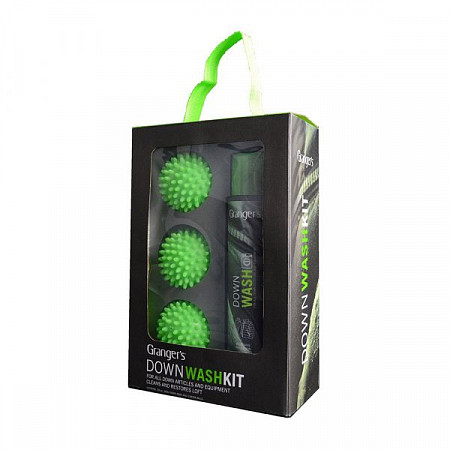 Набор Стирка для пуха Grangers Down Wash Kit + 3 мячика 300 мл 