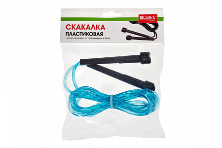 Скакалка скоростная Bradex Пластиковая SF 0670 blue