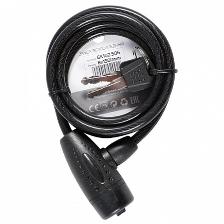 Велозамок Tech Team 8х1500mm GK102.506