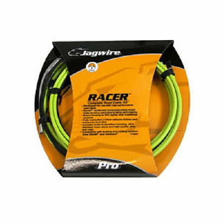 Комплект тросов с оплётками Jagwire Racer RCK003 green ZJG50725