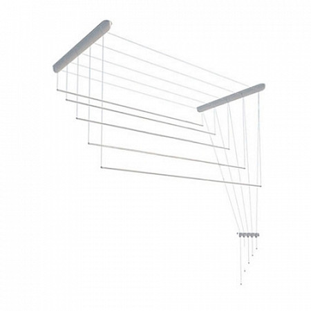 Сушилка для белья потолочная Лиана 1,7 м голубой пластик С-005