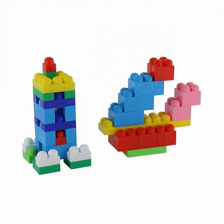 Конструктор Полесье Великан 162 элемента в мешке 7710