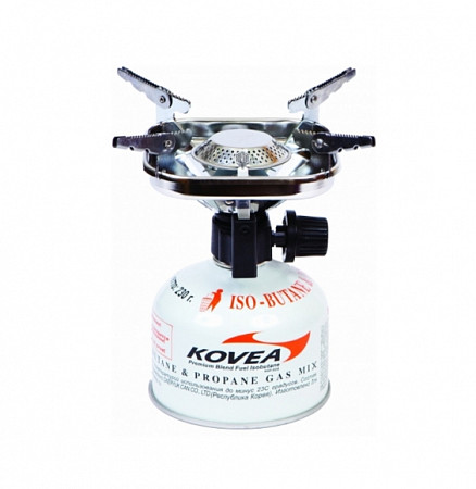 На картинке изображен Горелка газовая Kovea Vulcan Stove TKB-8901 Горелка газовая Kovea Vulcan Stove TKB-8901