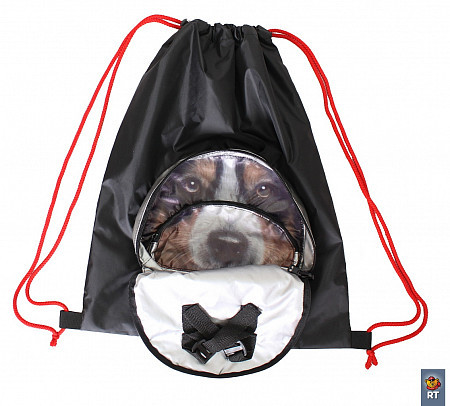 Мешок-рюкзак складной Y-Scoo Собака black
