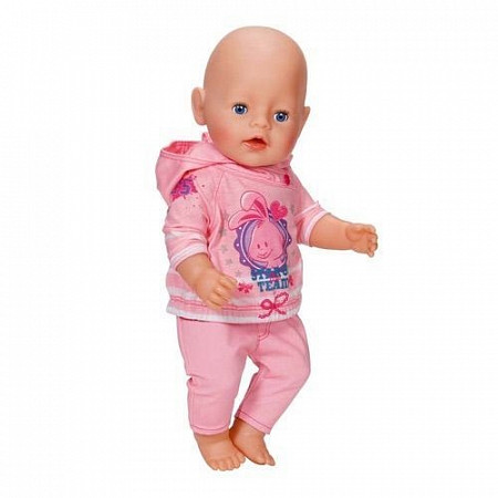 На картинке изображен Игрушка Zapf Creation Костюмчик для куклы 43 см (в асс) 822166 Игрушка Zapf Creation Костюмчик для куклы 43 см (в асс) 822166