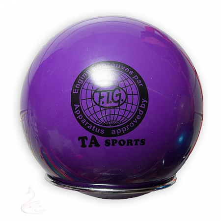 Мяч для художественной гимнастики Indigo d15 300 гр violet