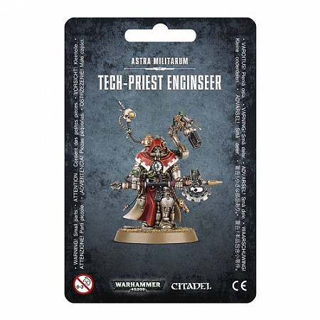 На картинке изображен Фигурка Games Workshop Warhammer: Astra Militarum Tech-Priest Enginseer 47-27 Фигурка Games Workshop Warhammer: Astra Militarum Tech-Priest Enginseer 47-27