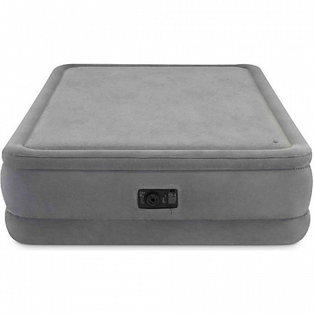 Надувная кровать Intex Foam Top Airbed со встроенным насосом 64470