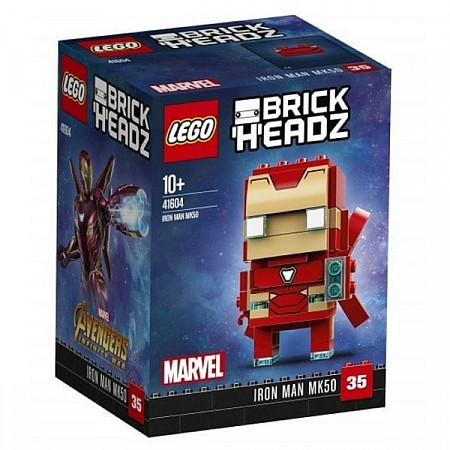 Конструктор LEGO BrickHeadz Железный человек MK50 41604