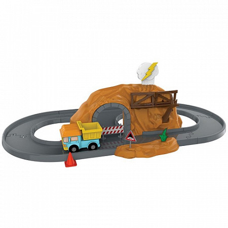 Игрушка Robocar Poli Набор Пещера с камнями с металлической машинкой Дампи 83318