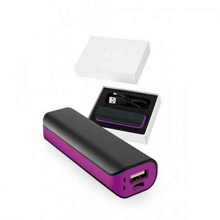 На картинке изображен Power Bank Colorissimo PB28PR Violet Power Bank Colorissimo PB28PR Violet