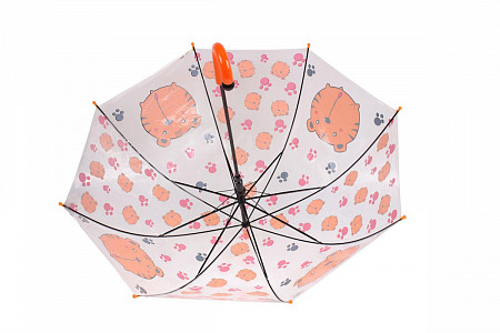 Зонт прозрачный Bradex Тигр DE 0503 orange