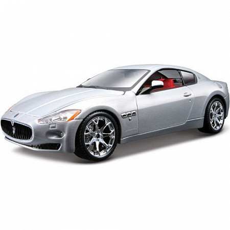 На картинке изображен Сборная модель автомобиля Bburago 1:24 Maserati GranTurismo (18-25083) Сборная модель автомобиля Bburago 1:24 Maserati GranTurismo (18-25083)