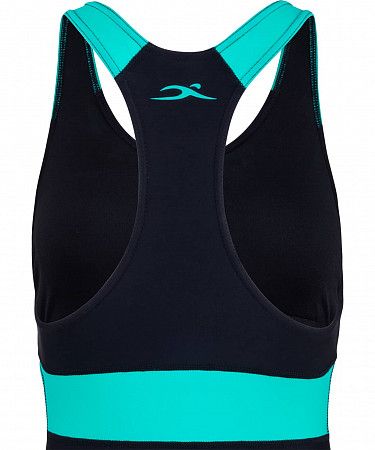 На картинке изображен Купальник для плавания 25Degrees Triumph Black/Green 25D21-003-A полиамид Купальник для плавания 25Degrees Triumph Black/Green 25D21-003-A полиамид