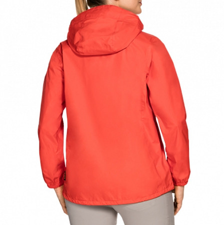 Куртка женская Jack Wolfskin Cloudburst Jacket Women Short Size 1108631 red