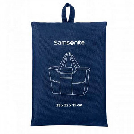 На картинке изображен Складная сумка Samsonite Travel Accessories U23-11613 Blue Складная сумка Samsonite Travel Accessories U23-11613 Blue
