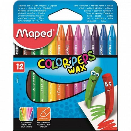 Мелки восковые Maped Color'Peps 861011