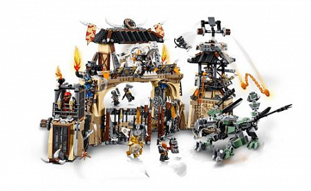 Конструктор LEGO Ninjago Пещера драконов 70655
