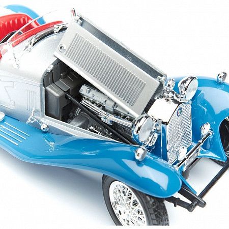 Коллекционная машина Bburago Alfa Romeo 8C 2300 Spyder Touring (18-12063) blue