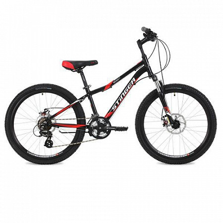 Велосипед Stinger Boxxer D 2.0 24" (2018) Black