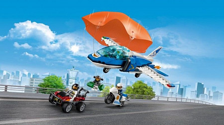 Конструктор LEGO City Воздушная полиция: арест парашютиста 60208