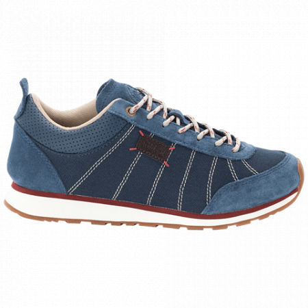 Полуботинки женские Jack Wolfskin Mountain Dna Low W blue / red