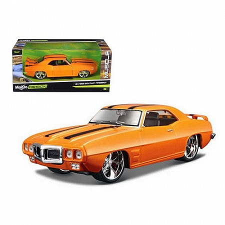 Масштабная модель автомобиля Maisto 1:24 Design Classic Muscle (32451) orange