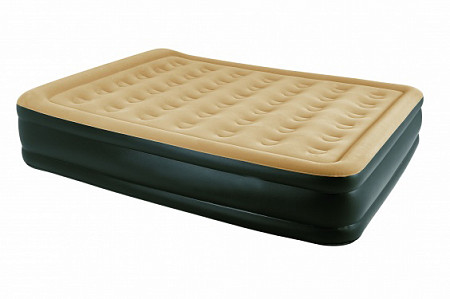 На картинке изображен Надувная кровать Jilong Queen Size High Raised Air Bed JL027007-2NG Надувная кровать Jilong Queen Size High Raised Air Bed JL027007-2NG