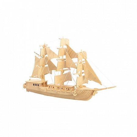 На картинке изображен Набор для сборки Haiyuanquan Парусник G-P049 Набор для сборки Haiyuanquan Парусник G-P049