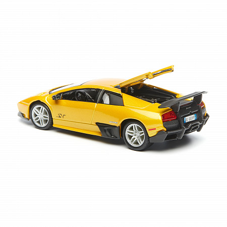 Коллекционная машина Bburago 1:32 Lamborghini Murcielago LP 670-4 SV (18-43052) yellow