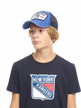 Бейсболка Atributika&Club NHL New York Rangers 31148 blue